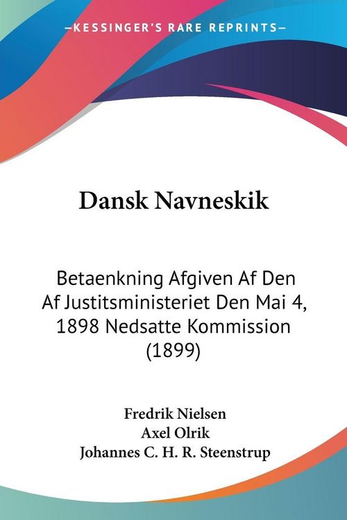 Produktbild: Dansk Navneskik