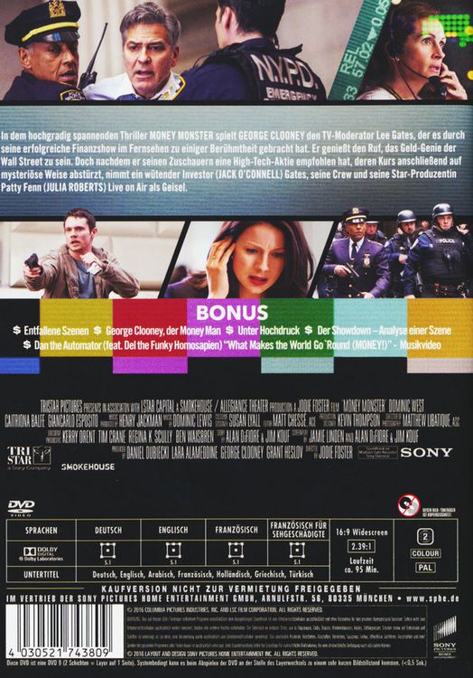 Produktbild: Money Monster