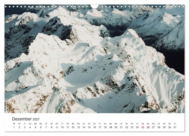 Produktbild: Naturschauspiel Neuseeland (Wandkalender 2027 DIN A3 quer), CALVENDO Monatskalender