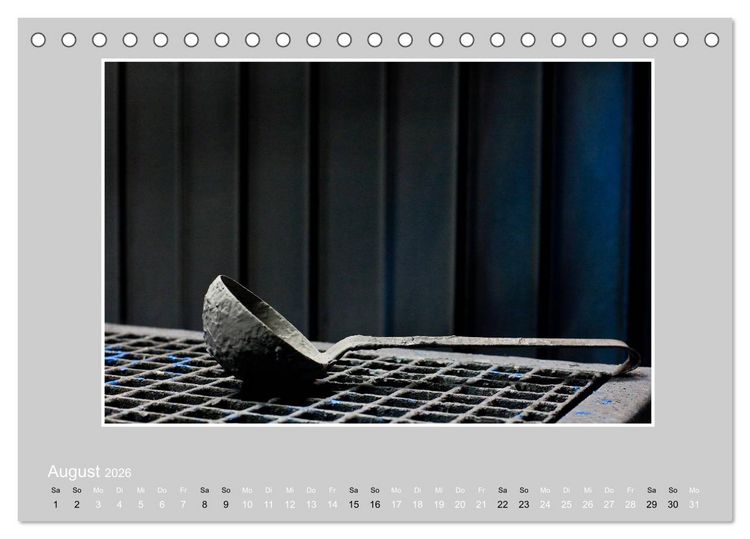Produktbild: INDUSTRIE MAL ANDERS (Tischkalender 2026 DIN A5 quer), CALVENDO Monatskalender