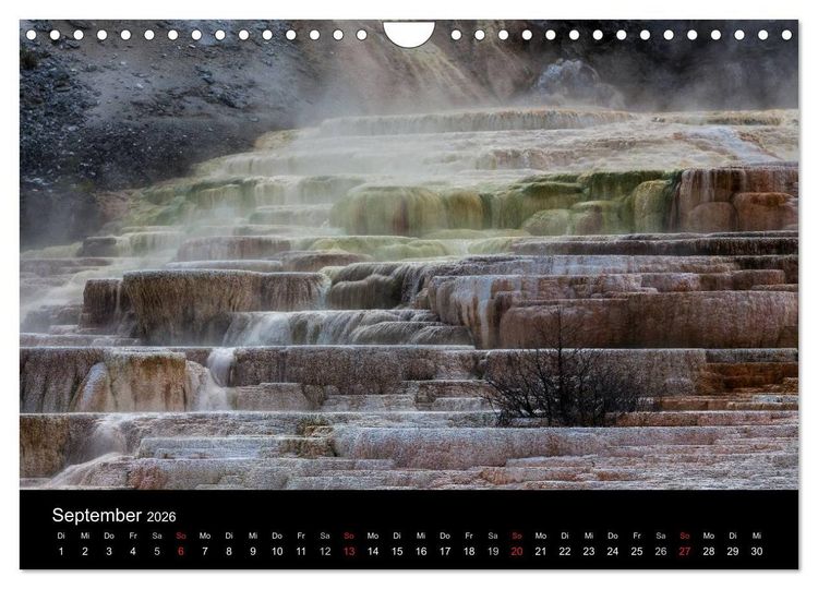 Produktbild: Wyoming & South Dakota (Wandkalender 2026 DIN A4 quer), CALVENDO Monatskalender