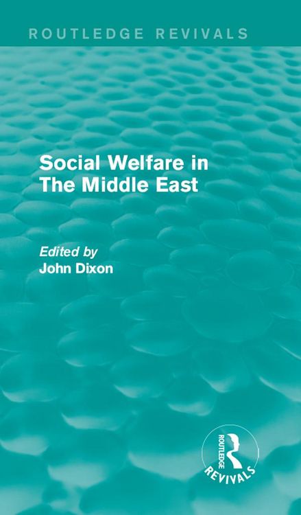 Produktbild: Social Welfare in The Middle East