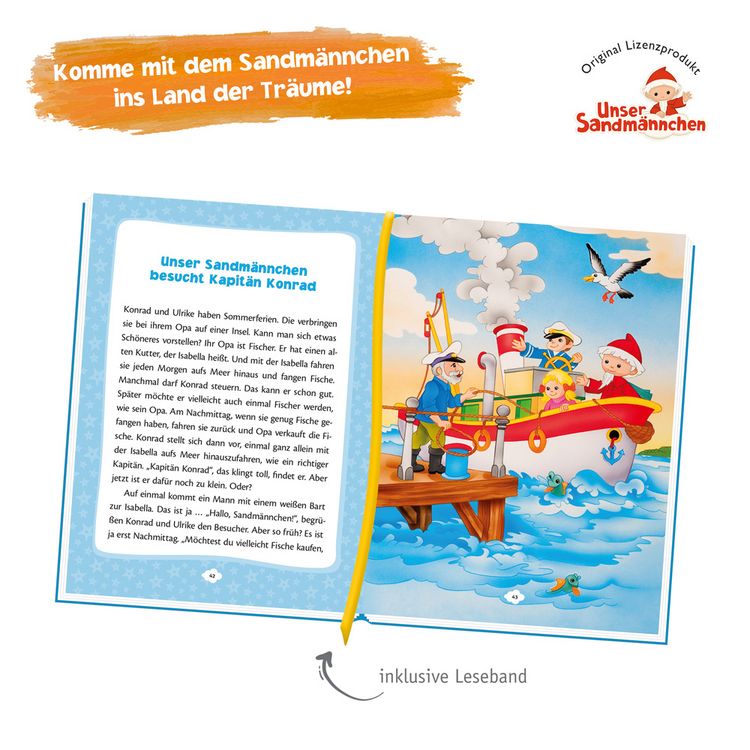 Produktbild: Tr&ouml;tsch Unser Sandm&auml;nnchen Das gro&szlig;e Buch der Gute Nacht Geschichten Vorlesebuch