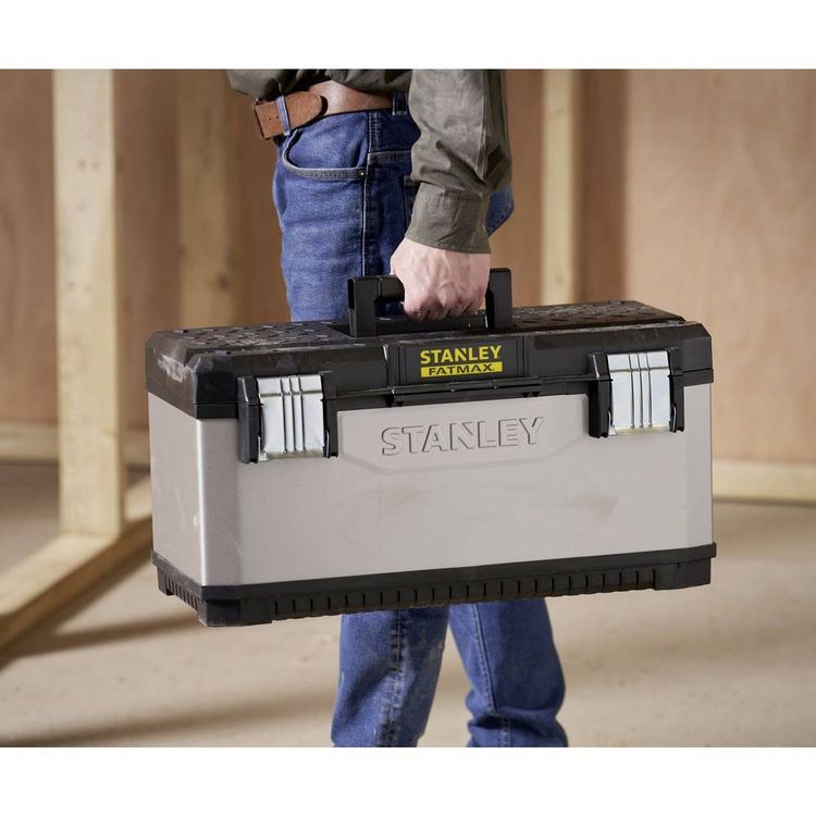 Produktbild: STANLEY 1-95-616 Werkzeugbox Schwarz, Silber