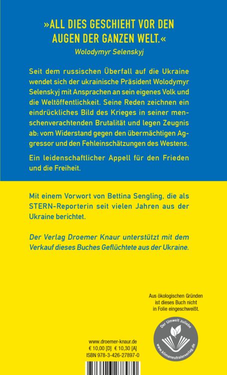 Produktbild: Reden gegen den Krieg