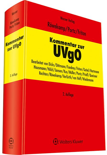 Produktbild: Kommentar zur UVgO