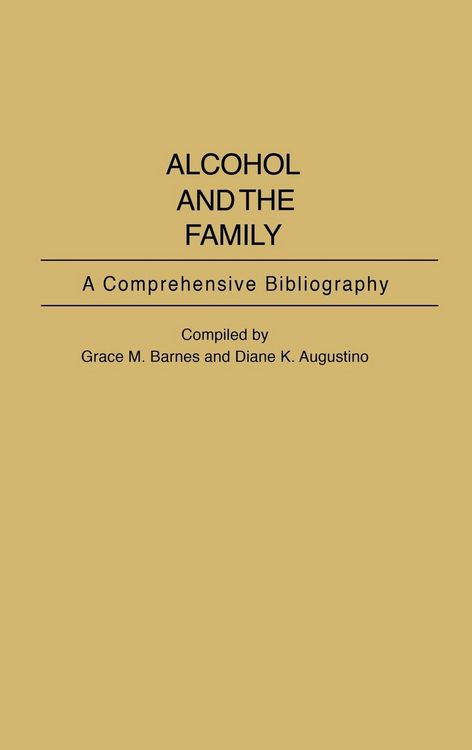 Produktbild: Alcohol and the Family