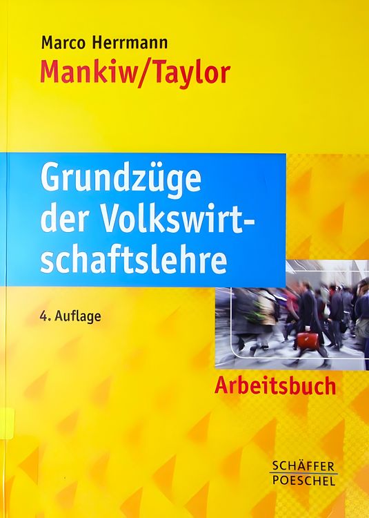 Produktbild: Arbeitsbuch Grundz&uuml;ge der Volkswirtschaftslehre