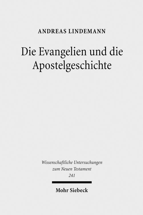 Produktbild: Die Evangelien und die Apostelgeschichte