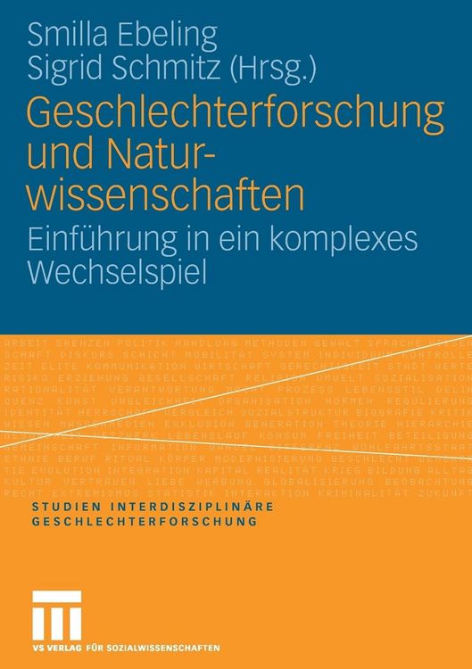 Produktbild: Geschlechterforschung und Naturwissenschaften