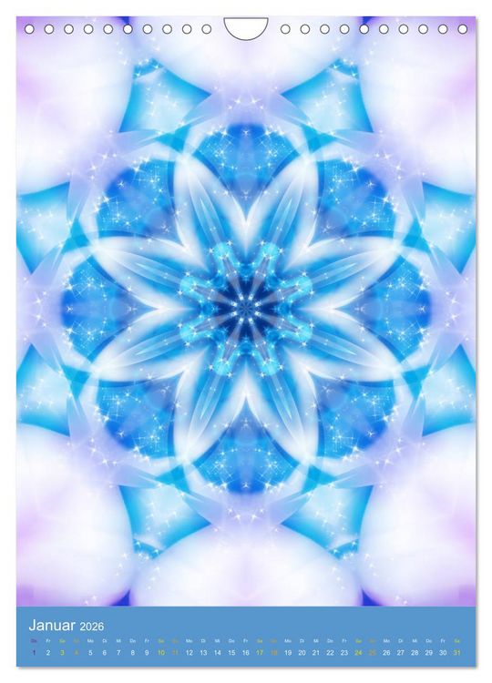 Produktbild: Lichtvolle Mandalas (Wandkalender 2026 DIN A4 hoch), CALVENDO Monatskalender