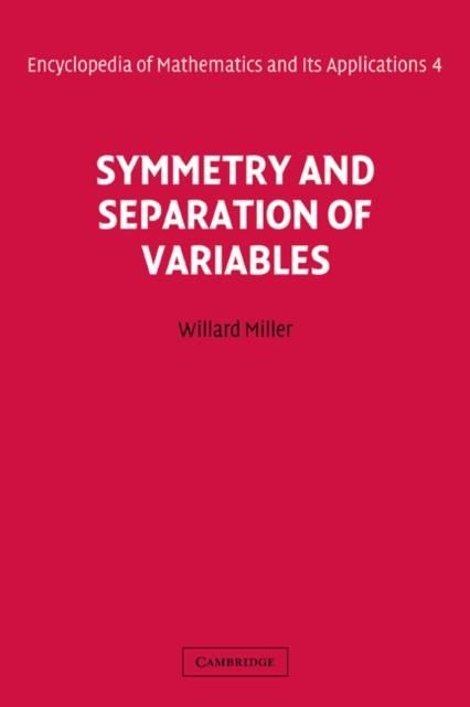 Produktbild: Symmetry and Separation of Variables