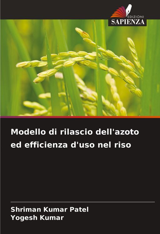 Produktbild: Modello di rilascio dell'azoto ed efficienza d'uso nel riso