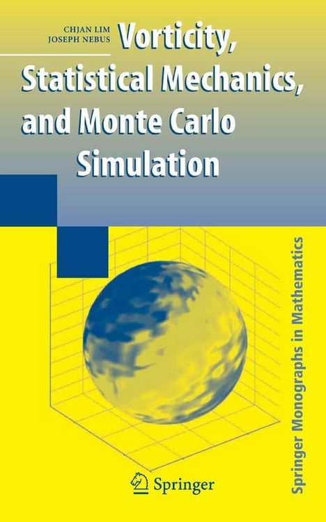 Produktbild: Vorticity, Statistical Mechanics, and Monte Carlo Simulation