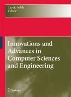 Produktbild: Innovations and Advances in Computer Sciences and Engineering