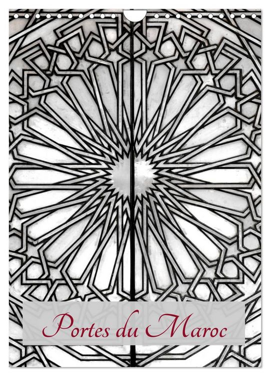 Produktbild: Portes du Maroc (Calendrier mural 2026 DIN A4 horizontal), CALVENDO calendrier mensuel