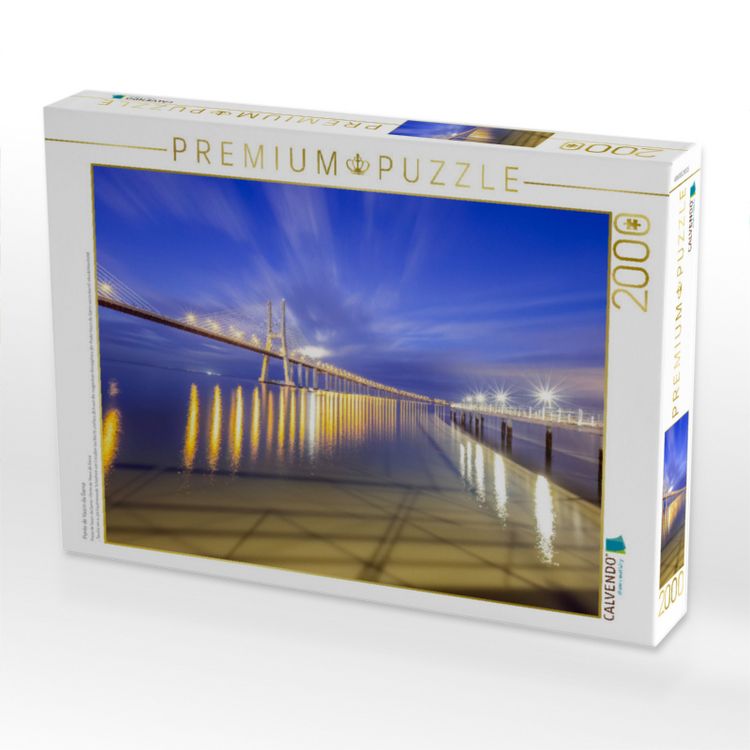 Produktbild: CALVENDO Puzzle Ponte de Vasco da Gama | 2000 Teile Lege-Gr&ouml;&szlig;e 90x67cm Foto-Puzzle f&uuml;r gl&uuml;ckliche Stunden