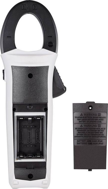 Produktbild: VOLTCRAFT VC-740 E Stromzange, Hand-Multimeter digital Spritzwassergesch&uuml;tzt (IP54) CAT IV 600 V Anzeige (Counts): 6000