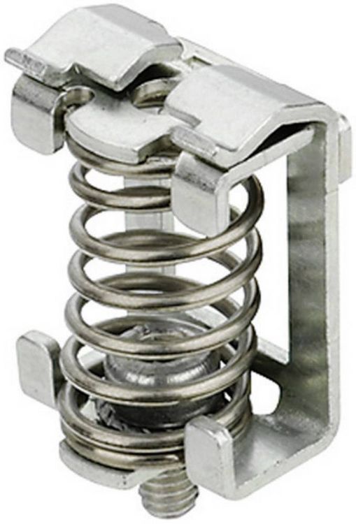 Produktbild: Weidm&uuml;ller 1718341001-1 Schirmanschlussklemme Passend f&uuml;r (Details): 10 x 3 mm Sammelschiene 1 St.