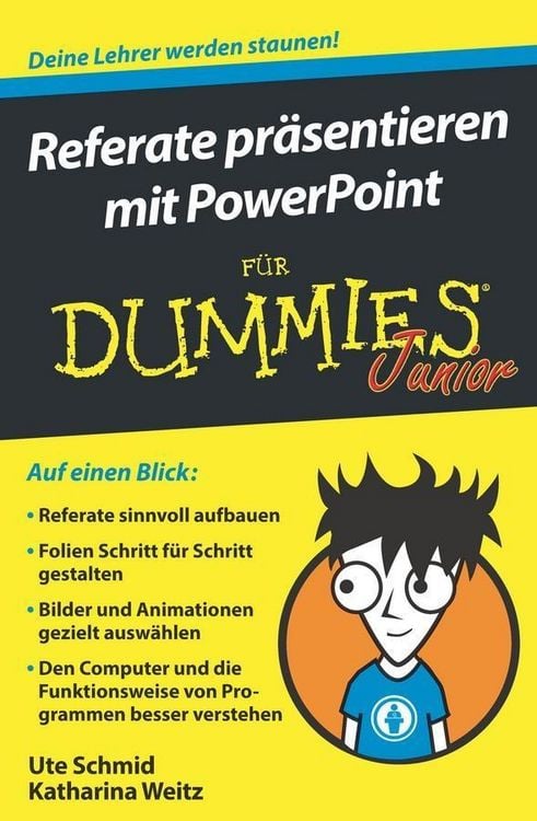 Produktbild: Referate pr&auml;sentieren mit PowerPoint f&uuml;r Dummies Junior