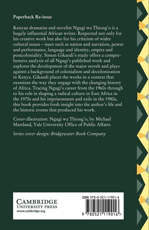 Produktbild: Ngugi Wa Thiong'o