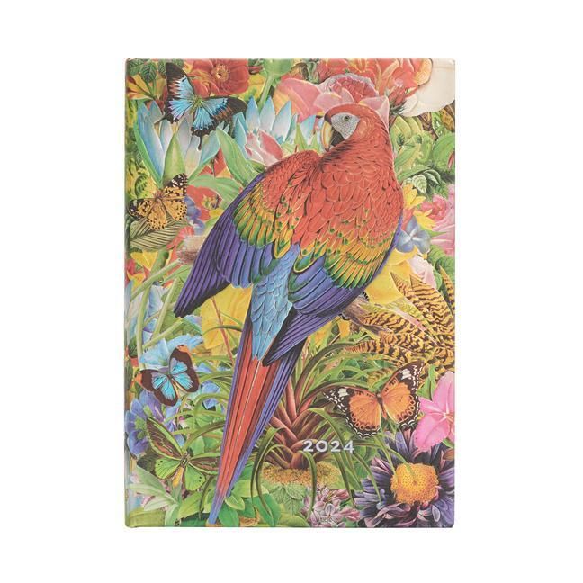 Produktbild: Paperblanks 2024 Tropical Garden Nature Montages 12-Month MI