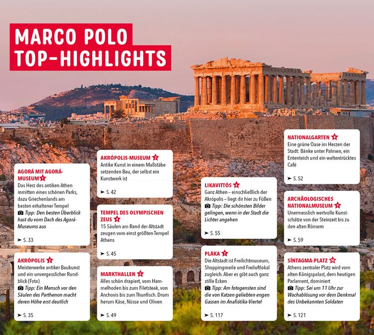 Produktbild: MARCO POLO Reisef&uuml;hrer Athen