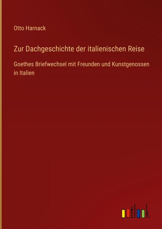 Produktbild: Zur Dachgeschichte der italienischen Reise