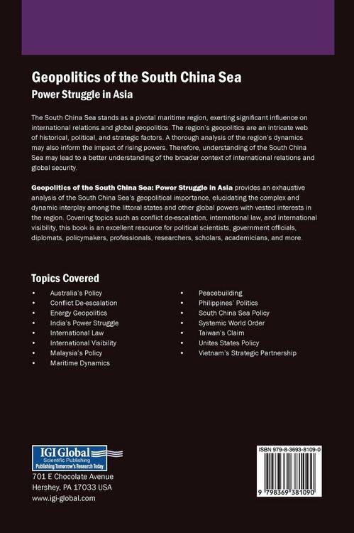 Produktbild: Geopolitics of the South China Sea