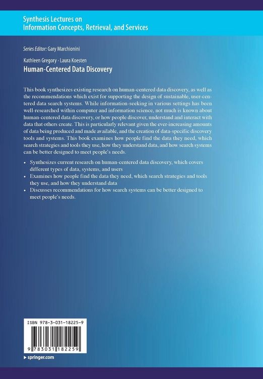 Produktbild: Human-Centered Data Discovery