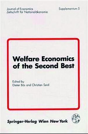 Produktbild: Welfare Economics of the Second Best