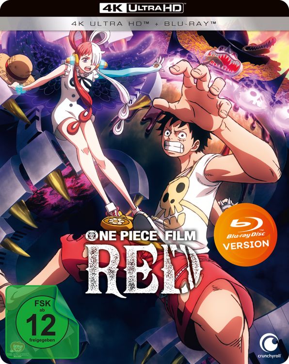 One Piece: Red - 14. Film - 4K Ultra HD + BD Steelbook (2 Disc)