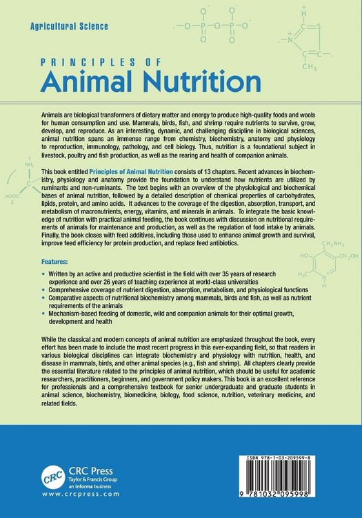 Produktbild: Principles of Animal Nutrition