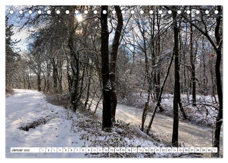 Produktbild: Wege gehen... (Tischkalender 2026 DIN A5 quer), CALVENDO Monatskalender