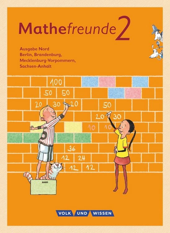 Produktbild: Mathefreunde 2. Schuljahr - Nord - Schülerbuch mit Kartonbeilagen