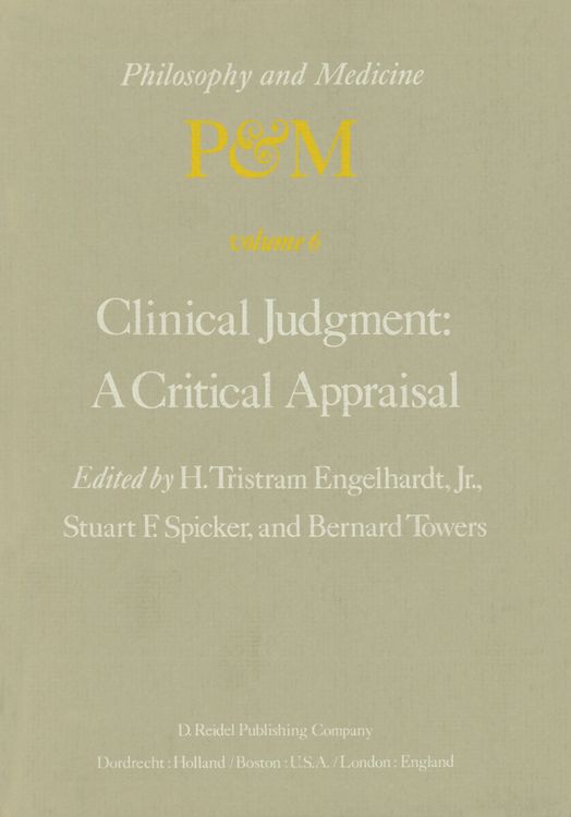 Produktbild: Clinical Judgment: A Critical Appraisal