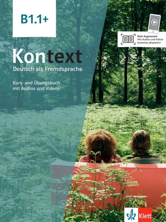 Produktbild: Kontext B1.1+. Kurs- und &Uuml;bungsbuch mit Audios und Videos