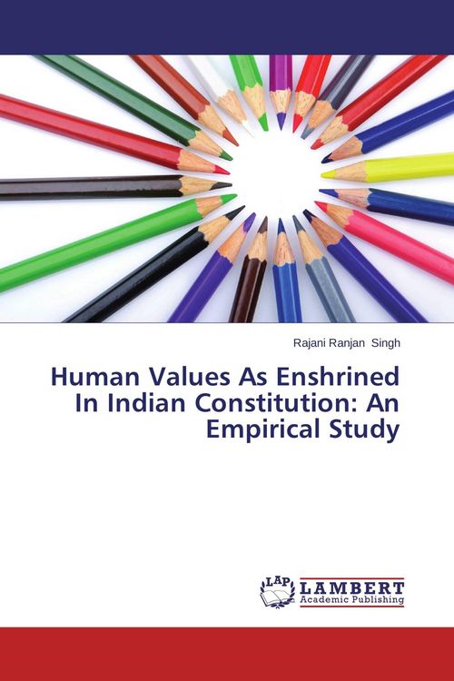 Produktbild: Human Values As Enshrined In Indian Constitution: An Empirical Study