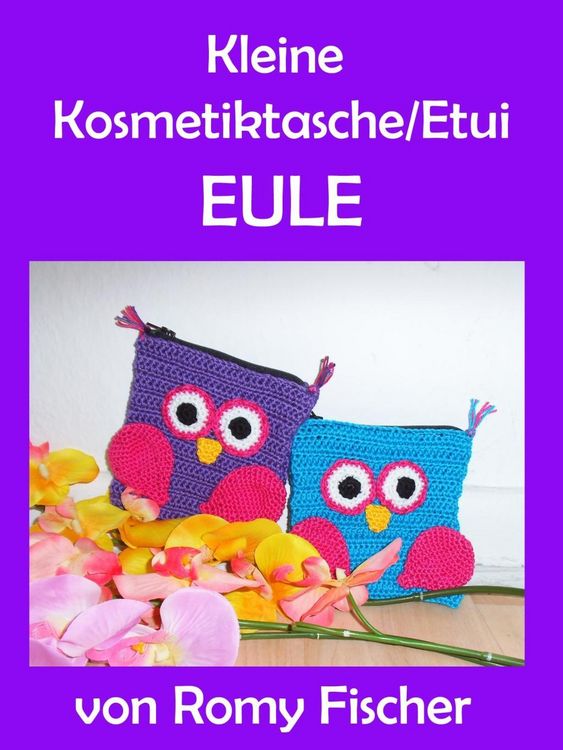 Produktbild: Kleine Kosmetiktasche/Etui Eule