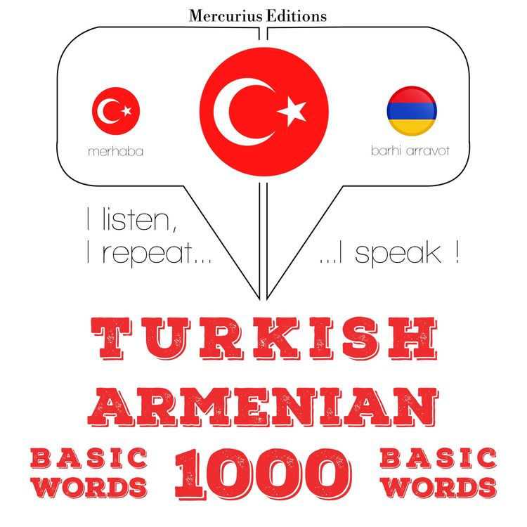 Produktbild: T&uuml;rk&ccedil;e - Ermenice: 1000 temel kelime