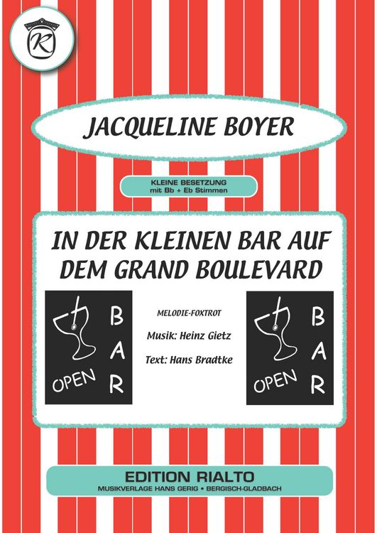 Produktbild: In der kleinen Bar auf dem Grand Boulevard