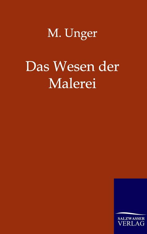 Produktbild: Das Wesen der Malerei