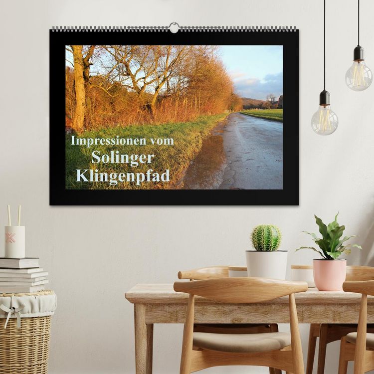 Produktbild: Impressionen vom Solinger Klingenpfad (Wandkalender 2026 DIN A2 quer), CALVENDO Monatskalender