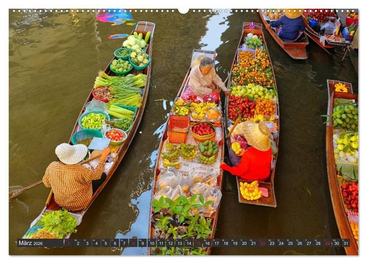 Produktbild: Thailand Journey (hochwertiger Premium Wandkalender 2026 DIN A2 quer), Kunstdruck in Hochglanz