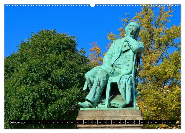 Produktbild: Zwickau - Stadt an der Mulde (hochwertiger Premium Wandkalender 2026 DIN A2 quer), Kunstdruck in Hochglanz