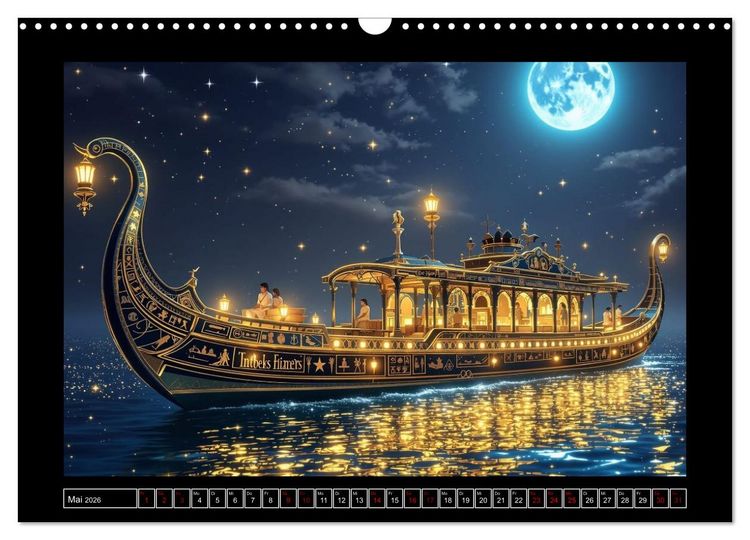Produktbild: Magie der Schiffe (Wandkalender 2026 DIN A3 quer), CALVENDO Monatskalender