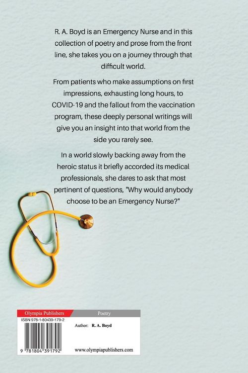 Produktbild: Diary of a Nobody... Musings and Prose of an Emergency Nurse