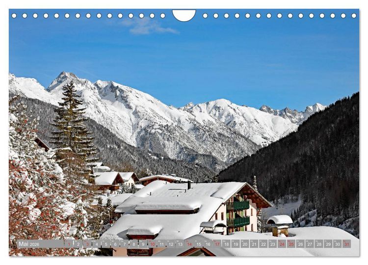 Produktbild: St. Anton am Arlberg (Wandkalender 2026 DIN A4 quer), CALVENDO Monatskalender