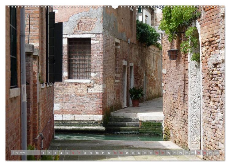 Produktbild: VENEDIG - Perle der Lagune (hochwertiger Premium Wandkalender 2026 DIN A2 quer), Kunstdruck in Hochglanz
