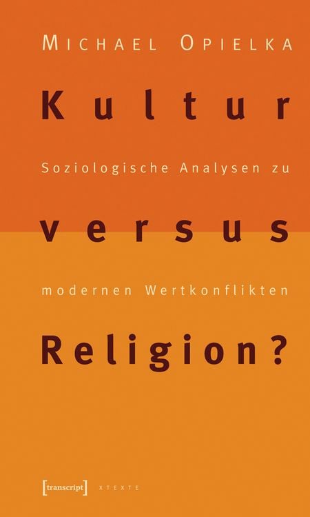 Produktbild: Kultur versus Religion?